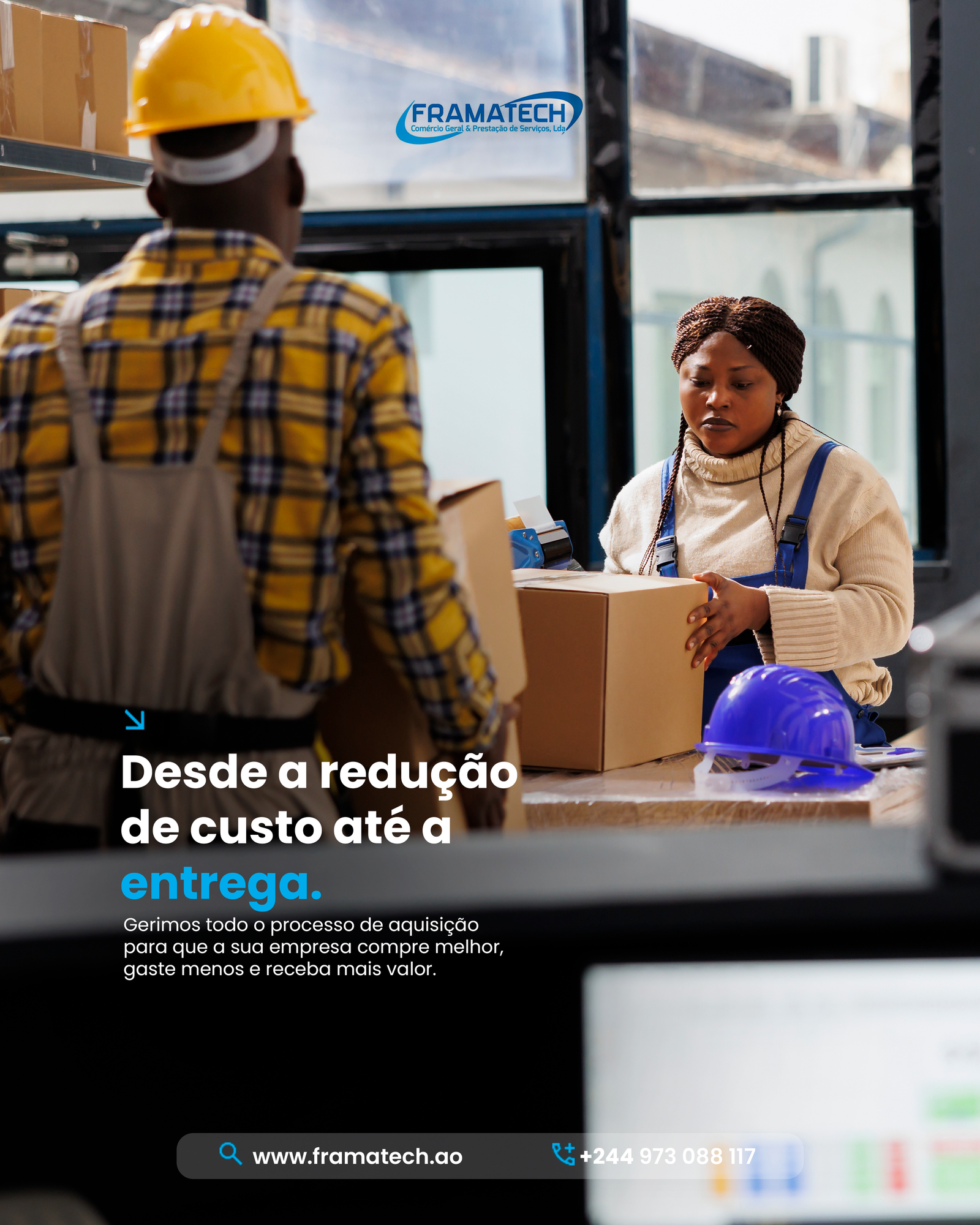 Logística e entrega — Framatech