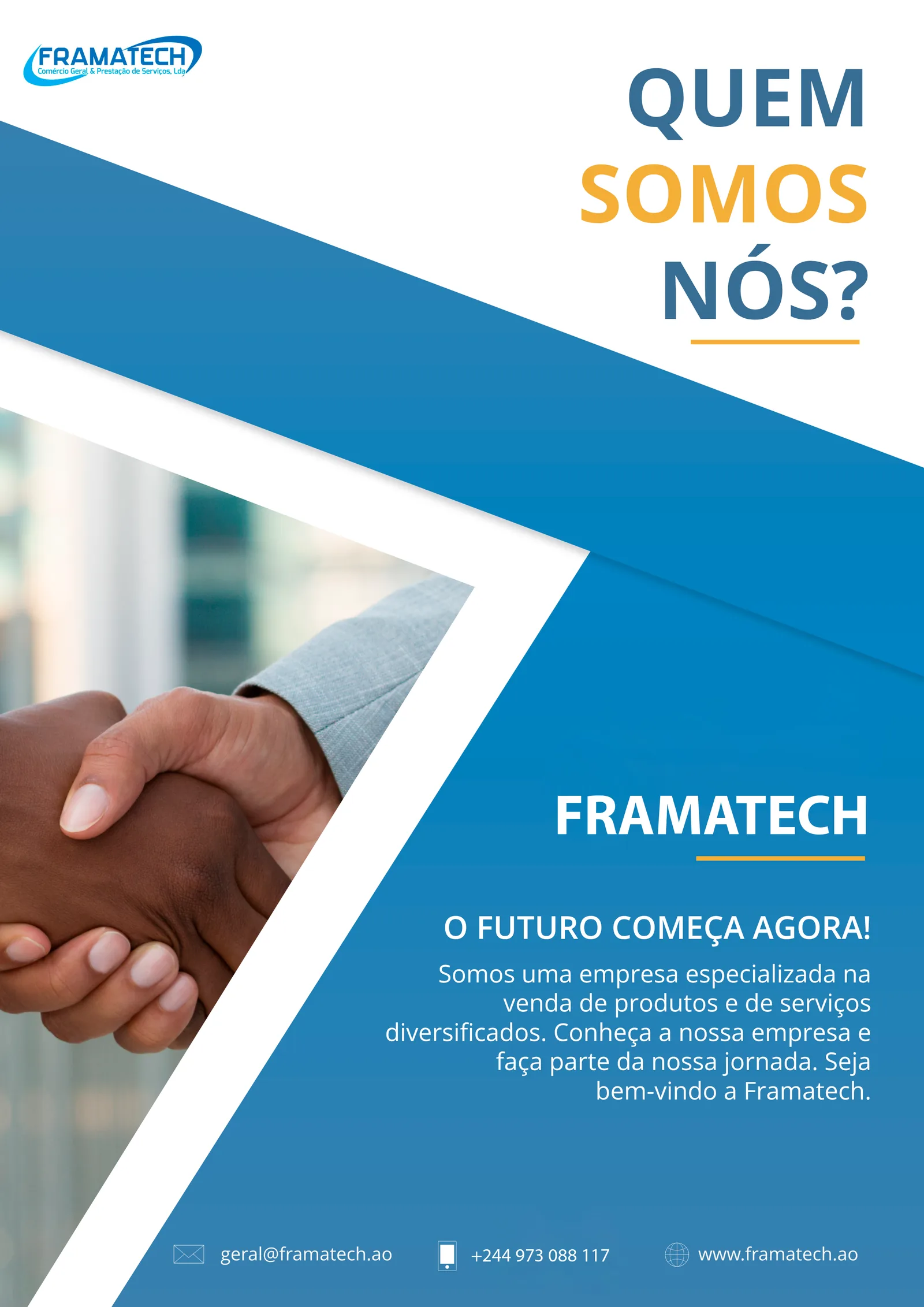 Capa do portfólio Framatech